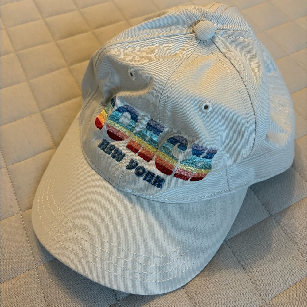 Coach White Logo Cap